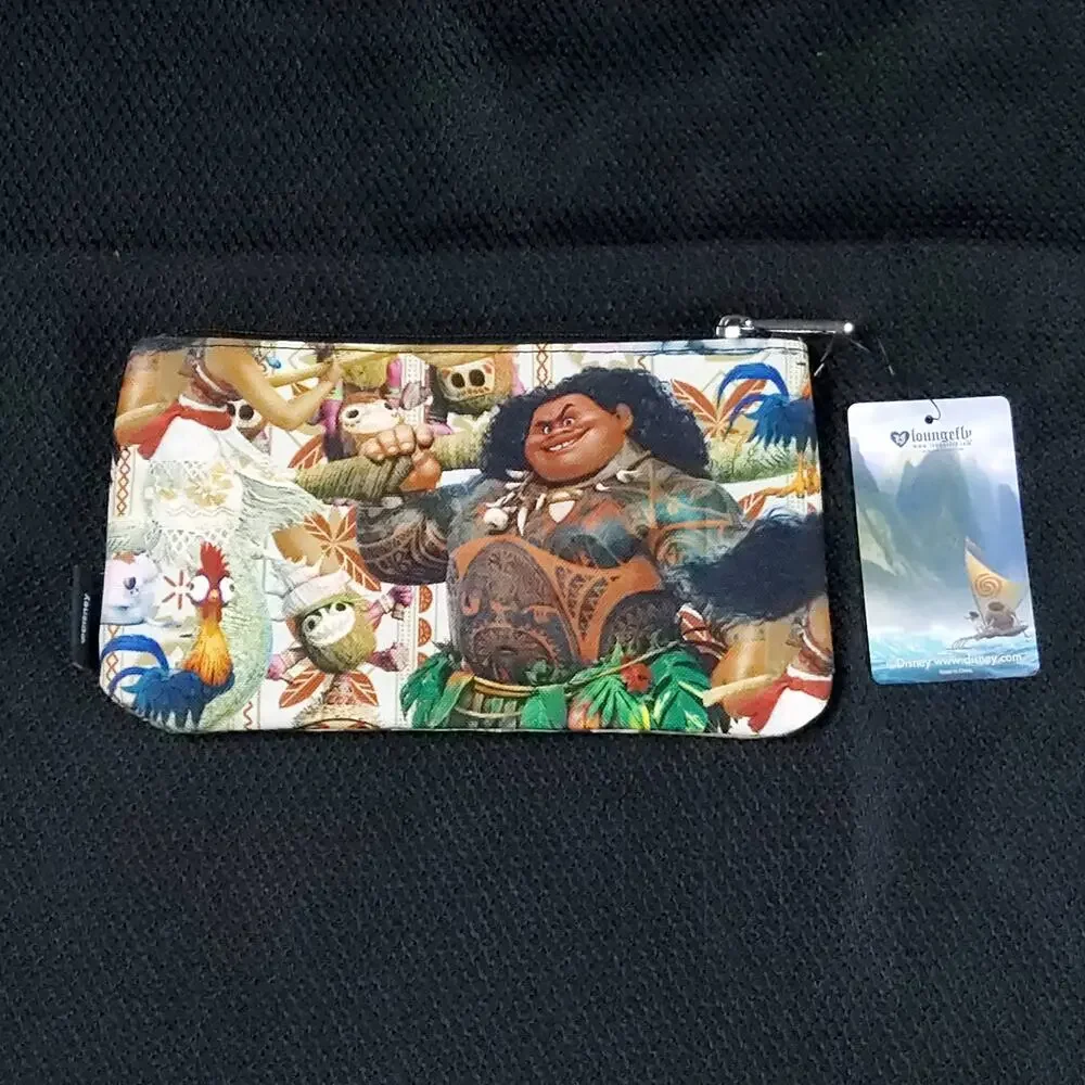 Loungefly Heart Logo Moana Pouch – 2017 – NWT – Rare Pre‑Funko